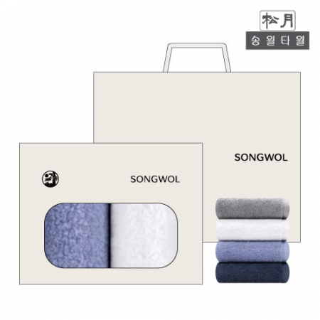 [송월타월] 향균40수코마무지 오픈케이스 2p세트 #2