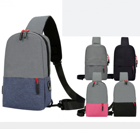 보조가방 미니 투톤 크로스백 슬링백 백팩 가방 여행용 다용도 #2