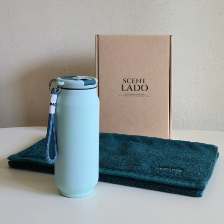 센트라도 송월 포인트타올(수건)200g+캔틴 텀블러 세트 #5