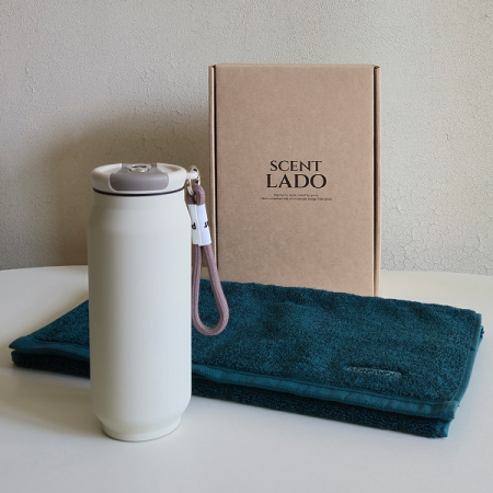 센트라도 송월 포인트타올(수건)200g+캔틴 텀블러 세트 #2