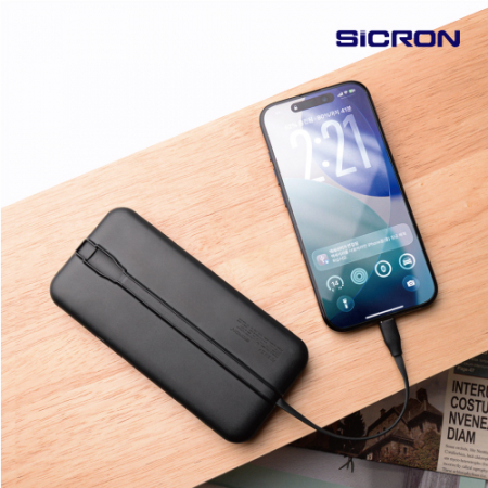 시크론 맥세이프 고속 PD 유무선 보조배터리 10000mAh  MSQ-810 MAX 35W #5