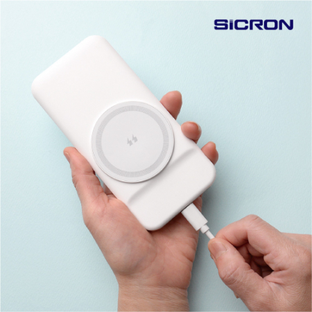 시크론 맥세이프 고속 PD 유무선 보조배터리 10000mAh  MSQ-810 MAX 35W #6