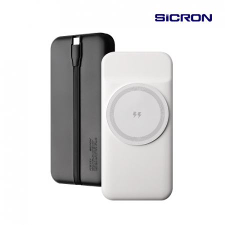 시크론 맥세이프 고속 PD 유무선 보조배터리 10000mAh  MSQ-810 MAX 35W #3