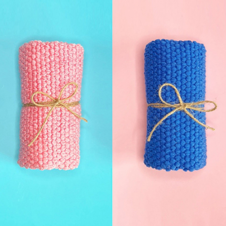 초극세사  최신형 크리스탈 요술 행주 30 X40cm  opp포장 #5