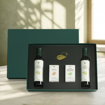 [순수로와] 올리브오일+영양제 선물세트 #2