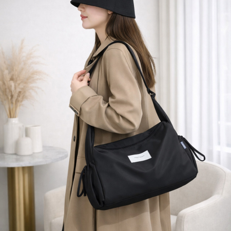 가벼운 여성 여행용 모아르 플로우 크로스백 #2