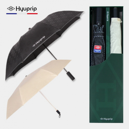 협립 2단 엠보 바이어스 자동우산 +협립3단암막 골든수동식 우양산-세트 #2