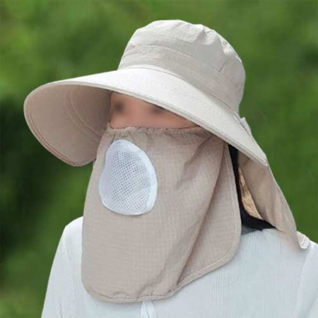 쿨링 올커버 자외선 차단모자 #2