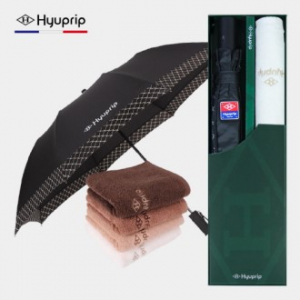 협립 2단 커넥션 보다 자동우산 +협립40수호텔코마180타월-세트