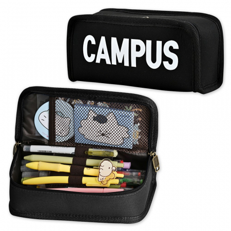 포포팬시 9000 캠퍼스 스퀘어 펜파우치 초등학생필통 대용량필통 파우치필통 #2