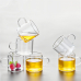 작은이미지: 57도씨 내열유리 미니 유리잔 6P 찻잔 다기 세트 #2