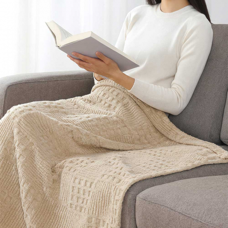 큐브스 무릎 담요 극세사 무릎 담요 100X70 #2