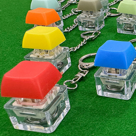 컬러 키보드 키캡 피젯 키링 H483 #2