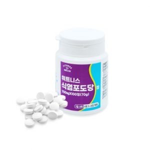 폭염대비 식염포도당(원통형) 700mg 100정