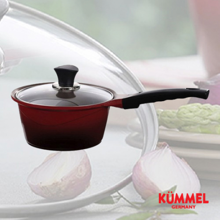 독일쿠멜 인덕션겸용IH 세라믹코팅 편수냄비레드18cm #2