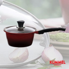 독일쿠멜 인덕션겸용IH 세라믹코팅 편수냄비레드18cm