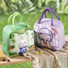 도시락보온보냉백 캐릭터도시락가방 런치백 피크닉가방