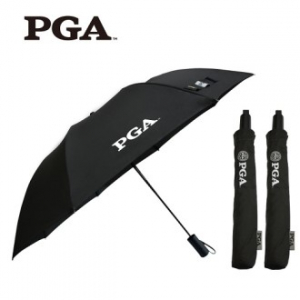 PGA 2단 더블랙 우산