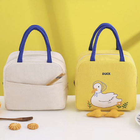도시락보온보냉백 오리도시락가방 피크닉가방 오리보온보냉가방 #3