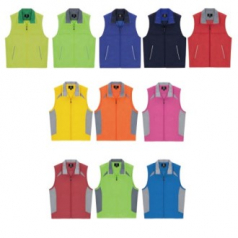 단체 카라 배색 조끼 베스트 작업복 이벤트 조끼