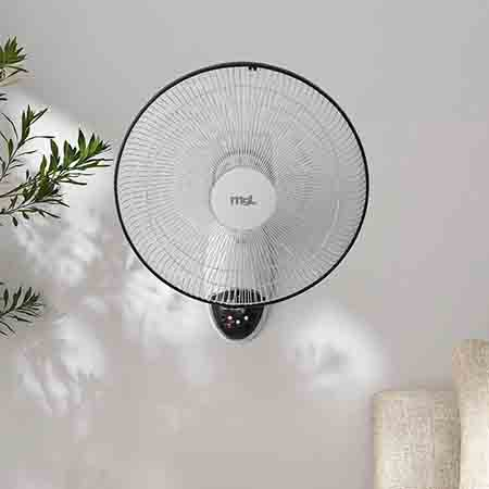 벽걸이 선풍기 리모컨 5엽날개 3단풍속 타이머 7.5시간 가정용 업소용 #5