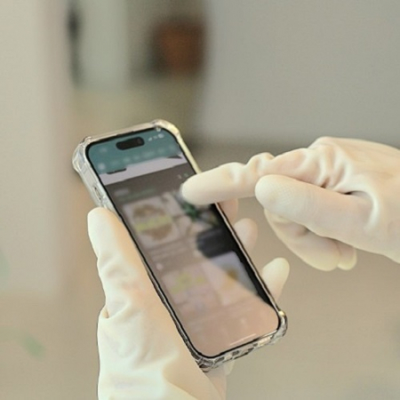 다올 스노우 스마트폰 터치 고무장갑 P2633 #2