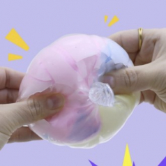 왁뿌볼 왁스스트레스말랑이 왁스말랑이 왁스팝대형