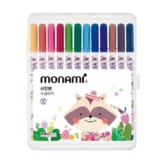 모니주 사인펜 12컬러/모나미