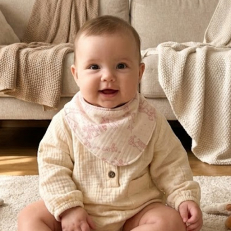 베베솜 스카프빕 순면 아기턱받이 (디자인랜덤) #2