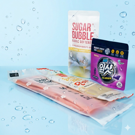 슈가버블 버블원샷 캡슐세제 + 슈가버블 섬유유연제 + 베이비핑크 고무장갑 + 단미니고무장갑 #2