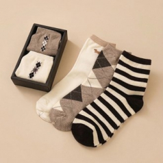 국산 여성 데일리 중목양말 2P세트 5종선택 맞춤제작 양말세트 선물용