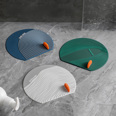 실리콘 배수구 덮개 헤어트랩 하수구 냄새차단 #2