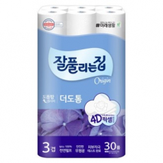 미래생활 잘풀리는집 더도톰 25m 30롤 두루마리 화장지