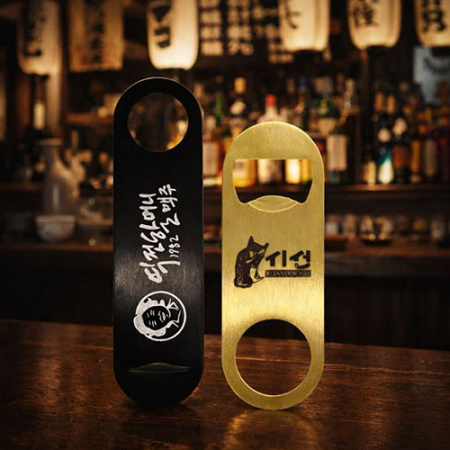 팝 스테인리스 병따개 각인 오프너 중 #2