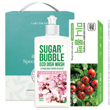 슈가버블 주방세제280용기 미니롤백(2종) #2