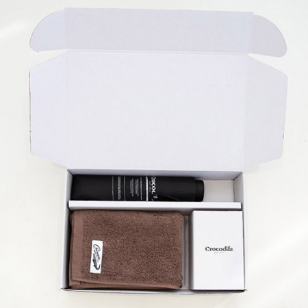 크로커다일 3단 레터링 수동 우산+심플 호텔 수건 [판촉물 답례품 기념품 선물세트] #7