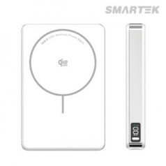 스마텍 STPB-QIT10 10000mAh Qi2 25W 초고속  맥세이프 보조배터리