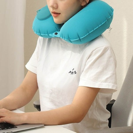 에어 펌프 휴대용 목베개 4color #3