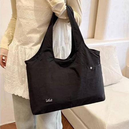 워싱원단 토트백 여성 빅사이즈 숄더백 심플 에코백 #2