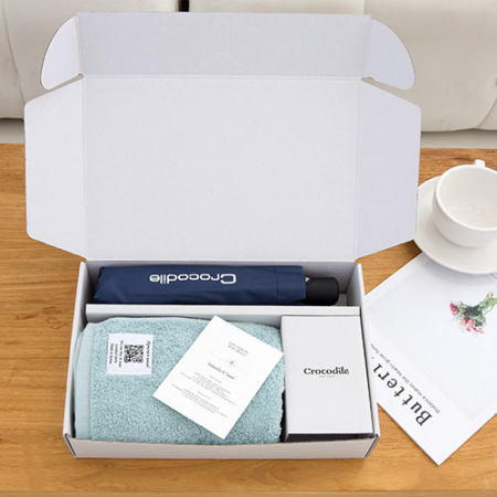 크로커다일 3단 솔리드 전자동 우산+시그니처 호텔 수건 [판촉물 답례품 기념품 선물세트] #3