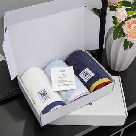 크로커다일 투톤보다 호텔 수건 3장 선물세트 [판촉물 답례품 기념품 선물세트] #7