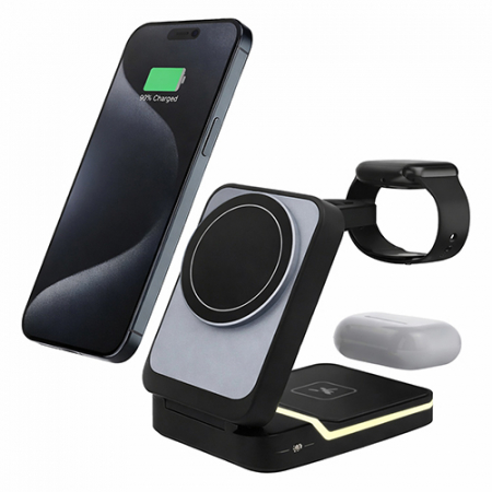 기어프렌즈 폴딩맥세이프 3in1 무선충전기 애플/갤럭시 워치 호환 #5