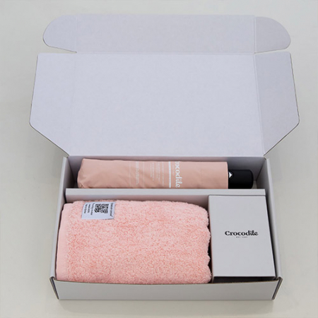 크로커다일 3단 레터링 암막 전자동 우산+시그니처 호텔 수건 [판촉물 답례품 기념품 선물세트] #8