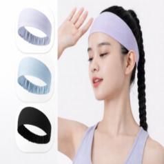 땀흡수 남여공용 헤어밴드 머리띠 러닝 운동