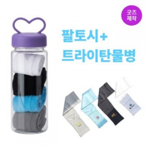 트라이탄 보틀+쿨토시 세트 여름 판촉물 물병 팔토시