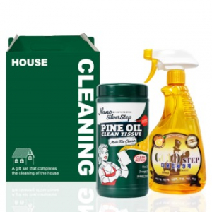 [골드스텝] 다용도 세정제 기프트세트 2호 (세정제 550ml +클린티슈70매)