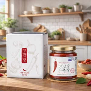 [고맙당] 국산 저당 고추장 250g -싱글기프트