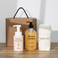 또바기 핸드워시 + 바디워시 + 핸드타올 3종 세트