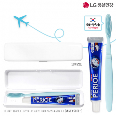 엘지 페리오치약50g 왕칫솔세트 PP백색 #2