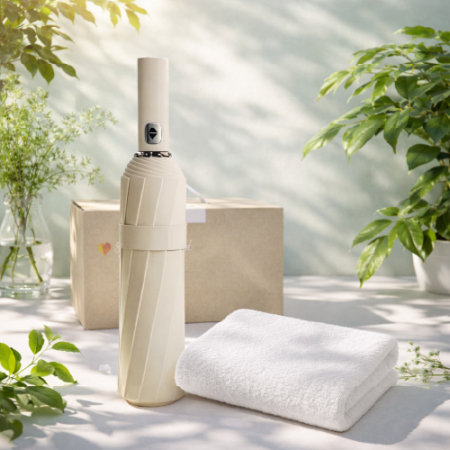 송월 3단완전자동 24k 완자 200g뱀부세면타올 세트 투툼한 수건2종세트 #2